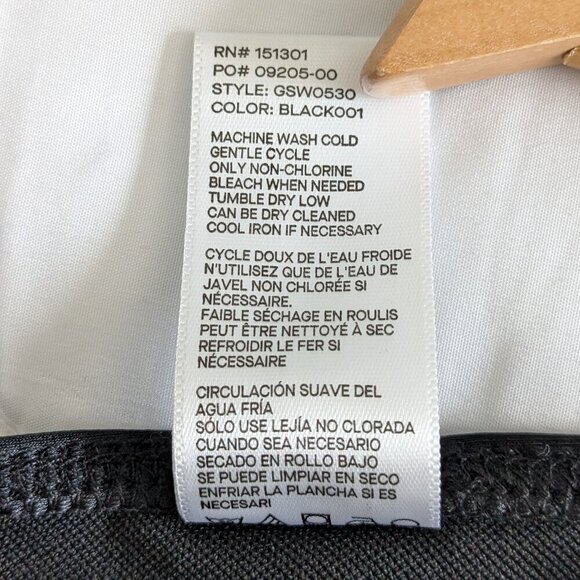 Good American Crop Swim Shirt Size 3XL Black Ruched-front Short Sleeve Top NWT - Picture 11 of 13